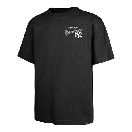 Tee-shirt 47 Brand MLB Newyork Yankees Vintage Stadium Foundation Black