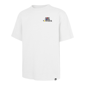 Tee-shirt 47 Brand MLB Newyork Yankees Primary Purpose Foundatio Whwash