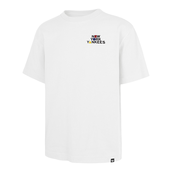 Tee-shirt 47 Brand MLB Newyork Yankees Primary Purpose Foundatio Whwash