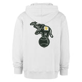 Sweat à capuche 47 Brand MLB Oakland Athletics LC Backer Helix White Wash