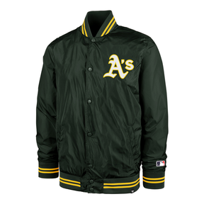 Veste 47 Brand MLB Oakland Athletics Dalstonbacker Bomber Dkgreen