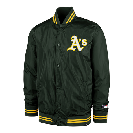 Veste 47 Brand MLB Oakland Athletics Dalstonbacker Bomber Dkgreen