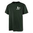 Tee-shirt 47 Brand MLB Oakland Athletics Backer Echo Dark Green