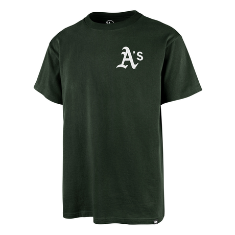 Tee-shirt 47 Brand MLB Oakland Athletics Backer Echo Dark Green