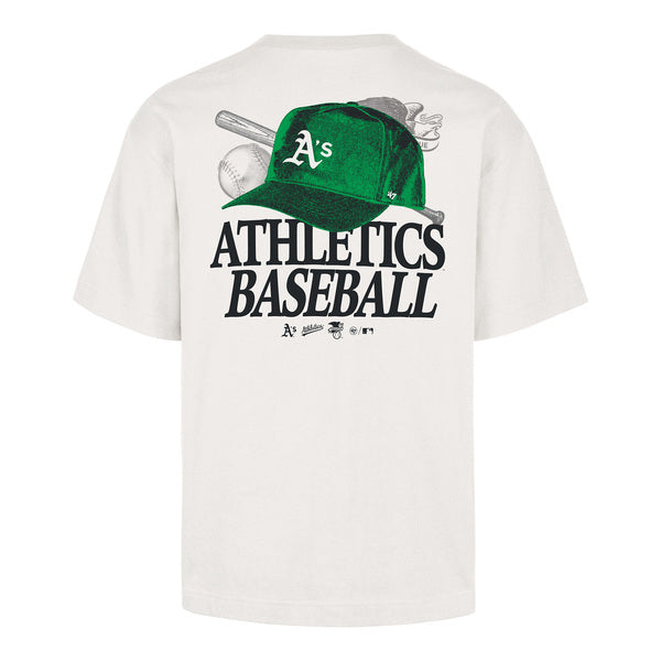Tee-shirt 47 Brand MLB Athletics Baseball Inthepaper Foundatio Sandston