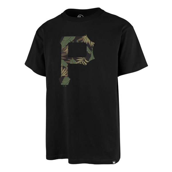 Tee-shirt 47 Brand MLB Pittsburgh Pirates Echo Jet Black