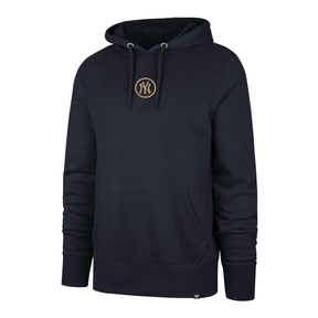 Sweat à capuche 47 Brand MLB Nyork Yankees Goldfoilbacker Melrose Fall Navy