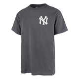 Tee-shirt 47 Brand MLB New York Yankees Backer Echo Vintage Navy