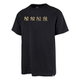 Tee-shirt 47 Brand MLB New York Yankees Gold Foil Southside Fall Navy