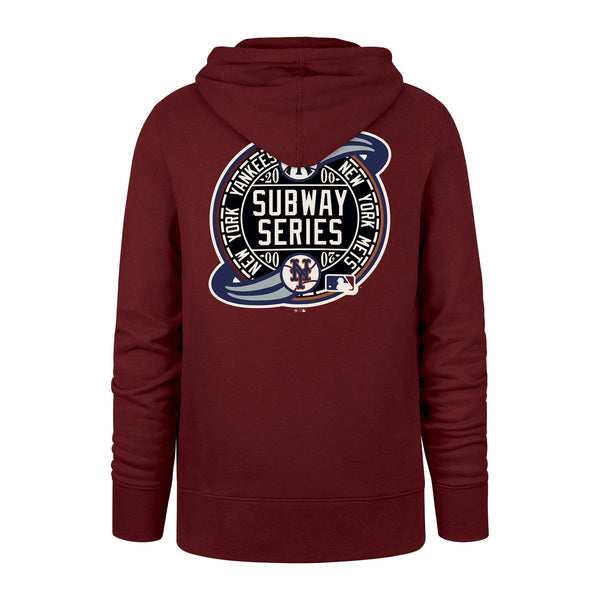 Sweat à capuche 47 Brand MLB Subway Series N Y Yankes Imprbacker Burns Razred