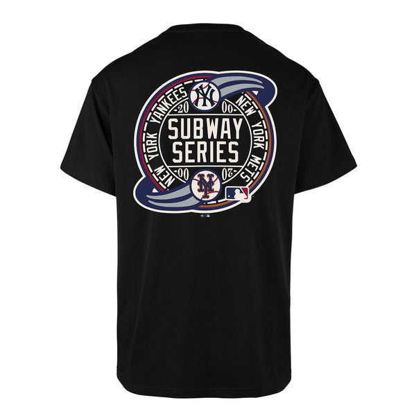 Tee-shirt 47 Brand MLB Subway Series New York Yankees Backerecho Jtblack