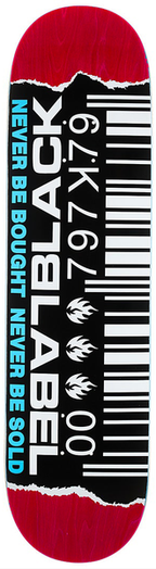 Black Label Deck Barcode Ripped