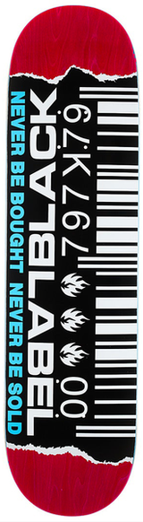 Black Label Deck Barcode Ripped