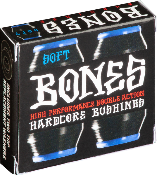 Bones Bushings (Jeu De 4 Gommes) Soft Black