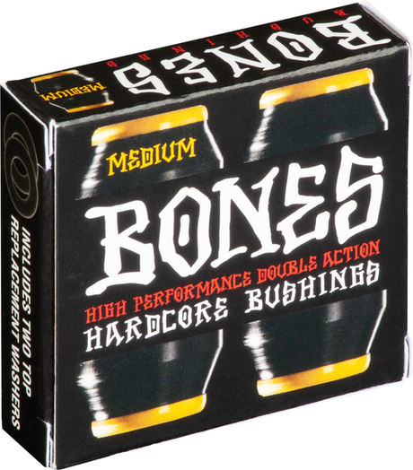 Bones Bushings (Jeu De 4 Gommes) Medium Black