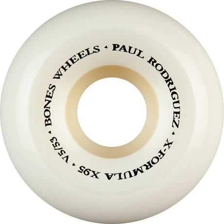 Roues de skate Bones 53 mm XF V5 95A P-Rod SW Heel Sidecut