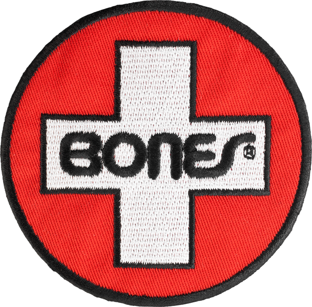 Bones Patch Swiss Circle