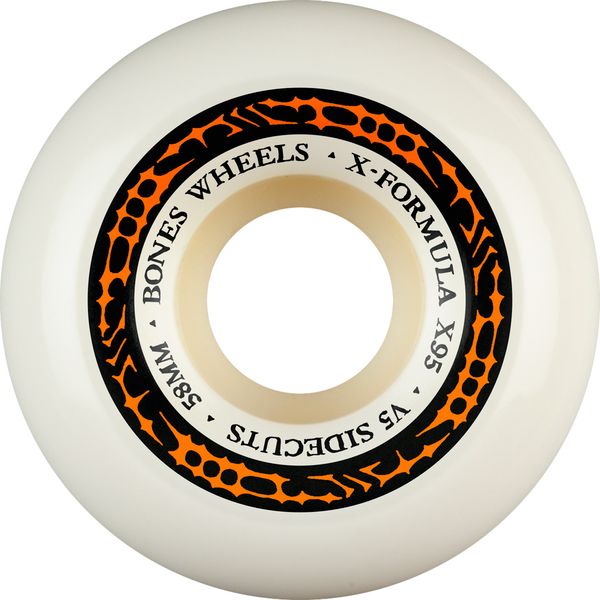 Bones Wheels (Jeu De 4) Xf 58Mm V5 Sidecuts 95A