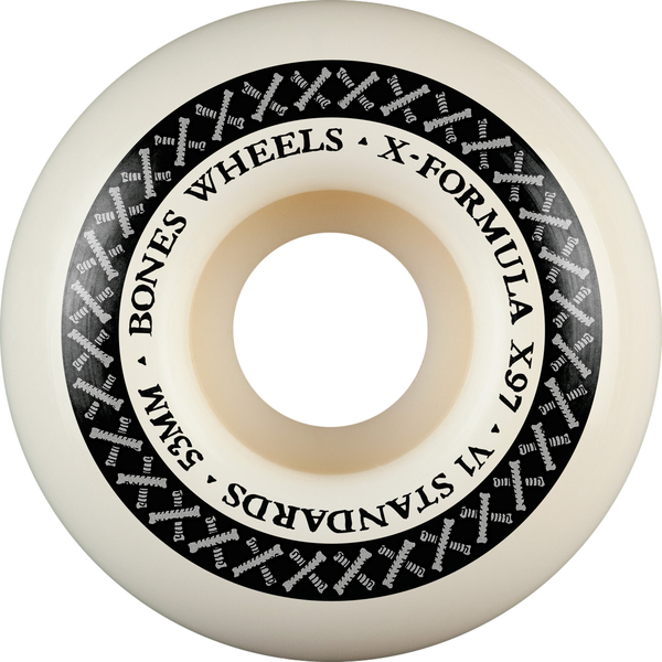 Bones Wheels (Jeu De 4) Xf 53Mm V1 Standards 97A