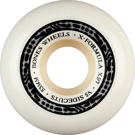 Bones Wheels (Jeu De 4) Xf 53Mm V5 Sidecuts 97A