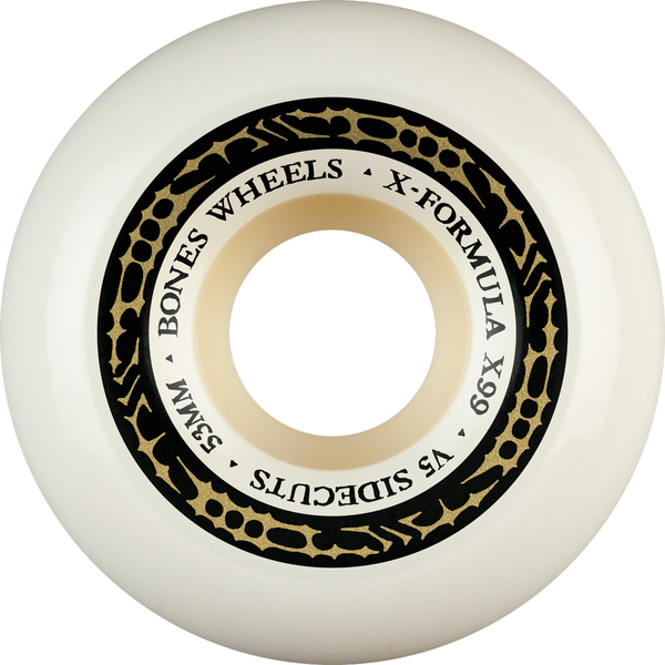 Bones Wheels (Jeu De 4) Xf 53Mm V5 Sidecuts 99A
