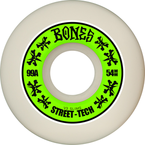 Bones Wheels (Jeu De 4) Stf 54Mm V3 Slims 99A