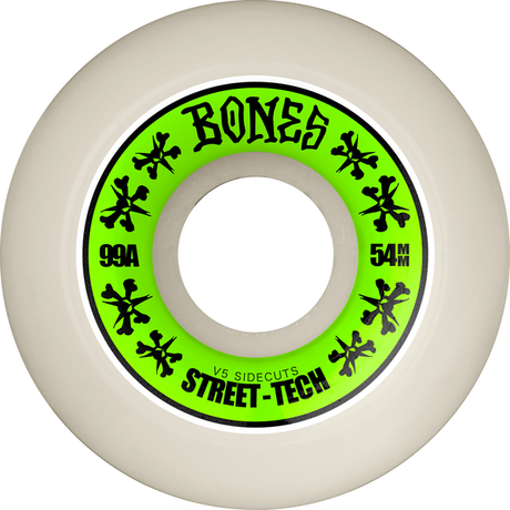 Roues de skate Bones 54 mm Stf V5 Sidecuts 99A