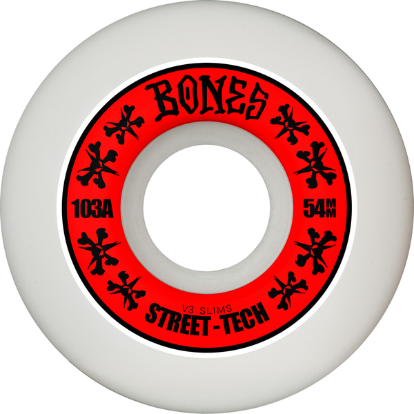 Bones Wheels (Jeu De 4) Stf 54Mm V3 Slims 103A