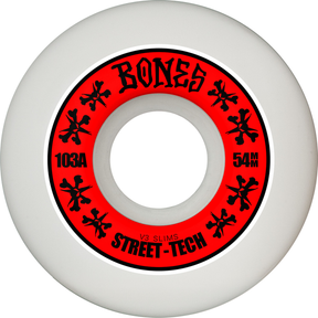 Bones Wheels (Jeu De 4) Stf 54Mm V3 Slims 103A