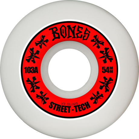 Bones Wheels (Jeu De 4) Stf 54Mm V3 Slims 103A