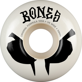 Bones Wheels (Jeu De 4) 100'S 54Mm V4 Wides 100A