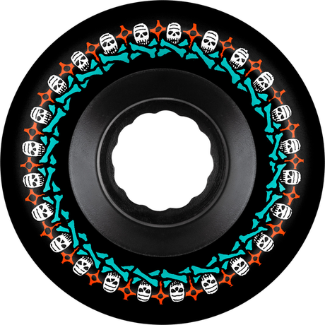 Bones Wheels (Jeu De 4) Atf 56Mm Rough Riders 80A Blk