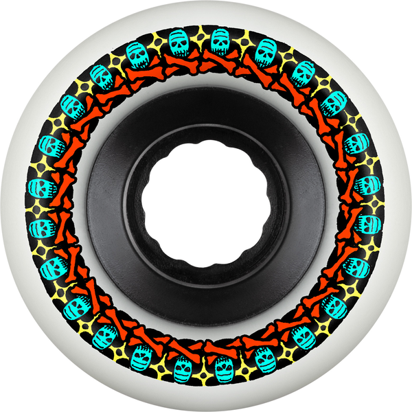Bones Wheels (Jeu De 4) Atf 56Mm Rough Riders 80A Wht