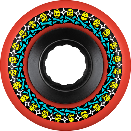 Bones Wheels (Jeu De 4) Atf 59Mm Rough Riders 80A Red