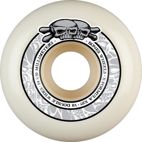 Bones Wheels (Jeu De 4) Xf 54Mm V8 97A Double Wide