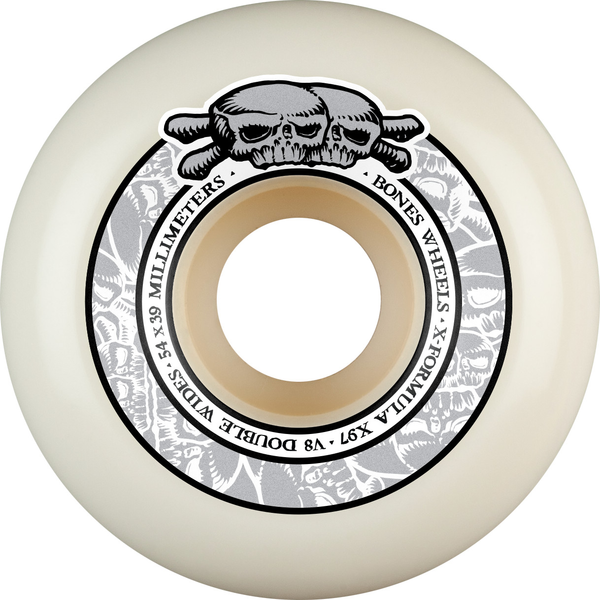 Bones Wheels (Jeu De 4) Xf 54Mm V8 97A Double Wide