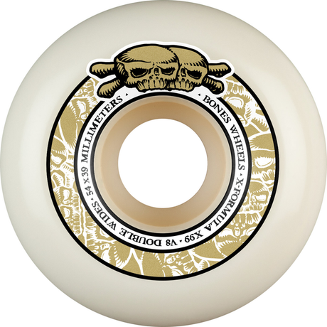 Bones Wheels (Jeu De 4) Xf 54Mm V8 99A Double Wide