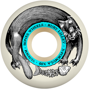Roues de skate Bones 58 mm XF V5 99A Liley Black Cat