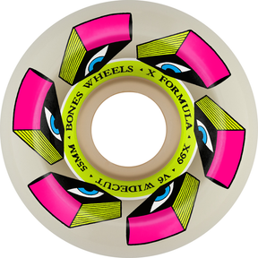 Bones Wheels (Jeu De 4) Xf 55Mm V6 Look Book 99A Wide-Cut