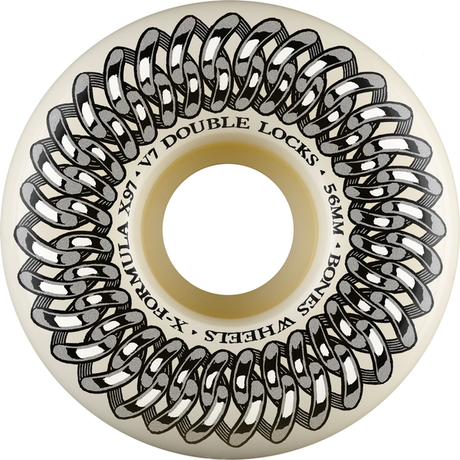 Bones Wheels (Jeu De 4) Xf 56Mm V7 97A Double Lock