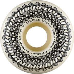 Bones Wheels (Jeu De 4) Xf 58Mm V7 97A Double Lock