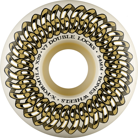 Bones Wheels (Jeu De 4) Xf 54Mm V7 99A Double Lock