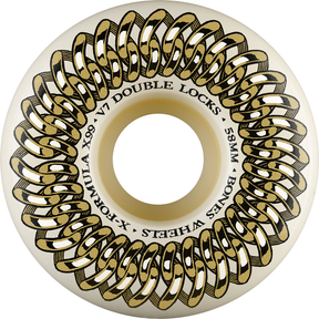 Bones Wheels (Jeu De 4) Xf 58Mm V7 99A Double Lock