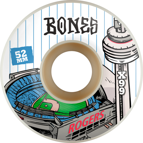 Bones Wheels (Jeu De 4) Xf 52Mm V1 97A Rogers Centre