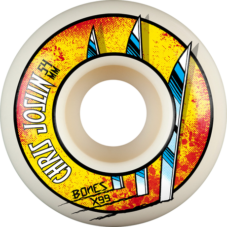 Bones Wheels (Jeu De 4) Xf 54Mm V1 99A Joslin Slice Of Life
