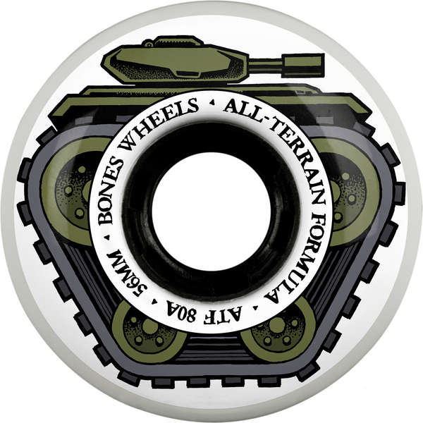 Bones Wheels (Jeu De 4) Atf 60Mm All Tank 80A