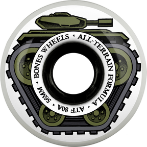 Bones Wheels (Jeu De 4) Atf 60Mm All Tank 80A