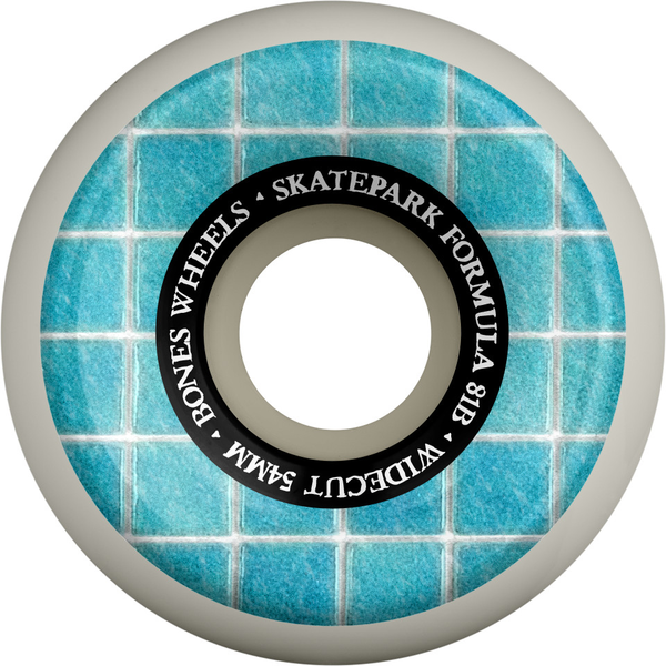 Bones Wheels (Jeu De 4) Spf 54Mm V6 Pool & The Gang 81B