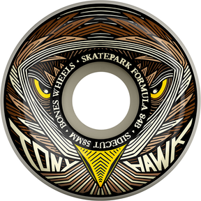 Bones Wheels (Jeu De 4) Spf 58Mm P5 Night Hawk 84B
