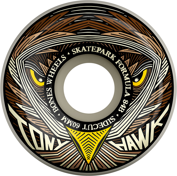 Bones Wheels (Jeu De 4) Spf 60Mm P5 Night Hawk 84B